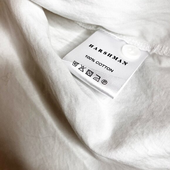 Harshman | Violetta White Button Down Bow Sleeve Shirt - Picture 5 of 5